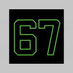 Six Seven 67 tepl&aacute;kov&eacute; kraťasy s tlačen&yacute;m logom